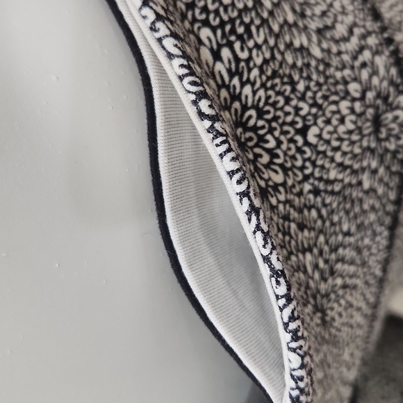 Lululemon Wunder Under Leggings Plush Petal Black/White Pants, Womens 8 - Picture 7 of 8